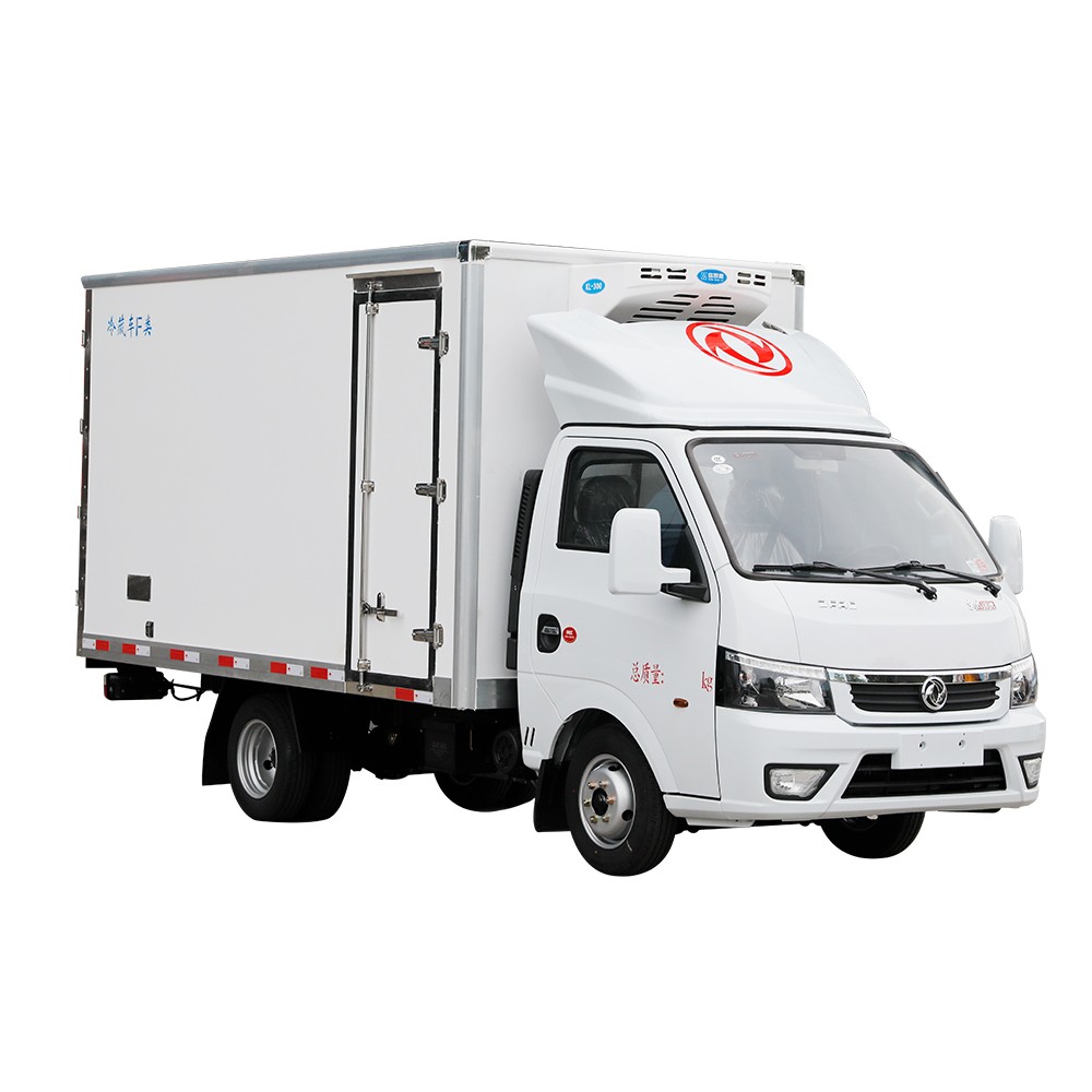 Dongfeng pequeno caminhão refrigerado de 2 toneladas