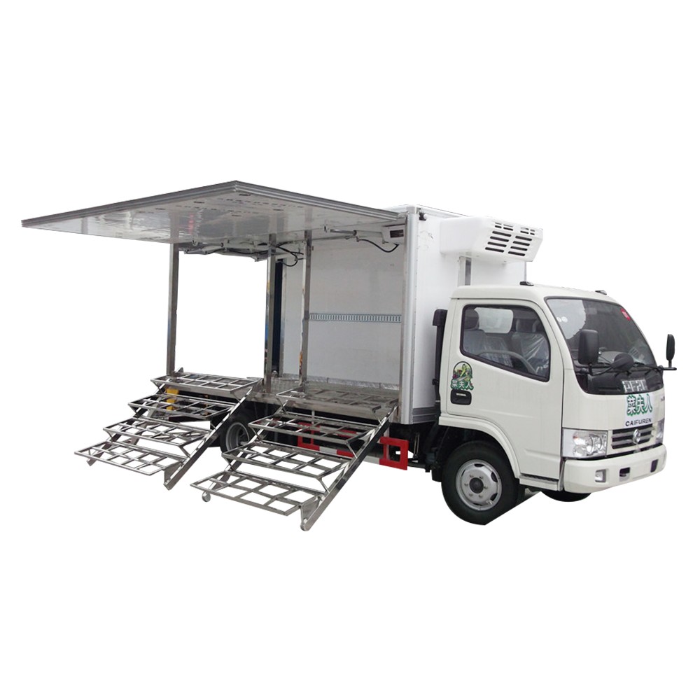 Dongfeng Vegetable Freezer Refrigerated Trruck