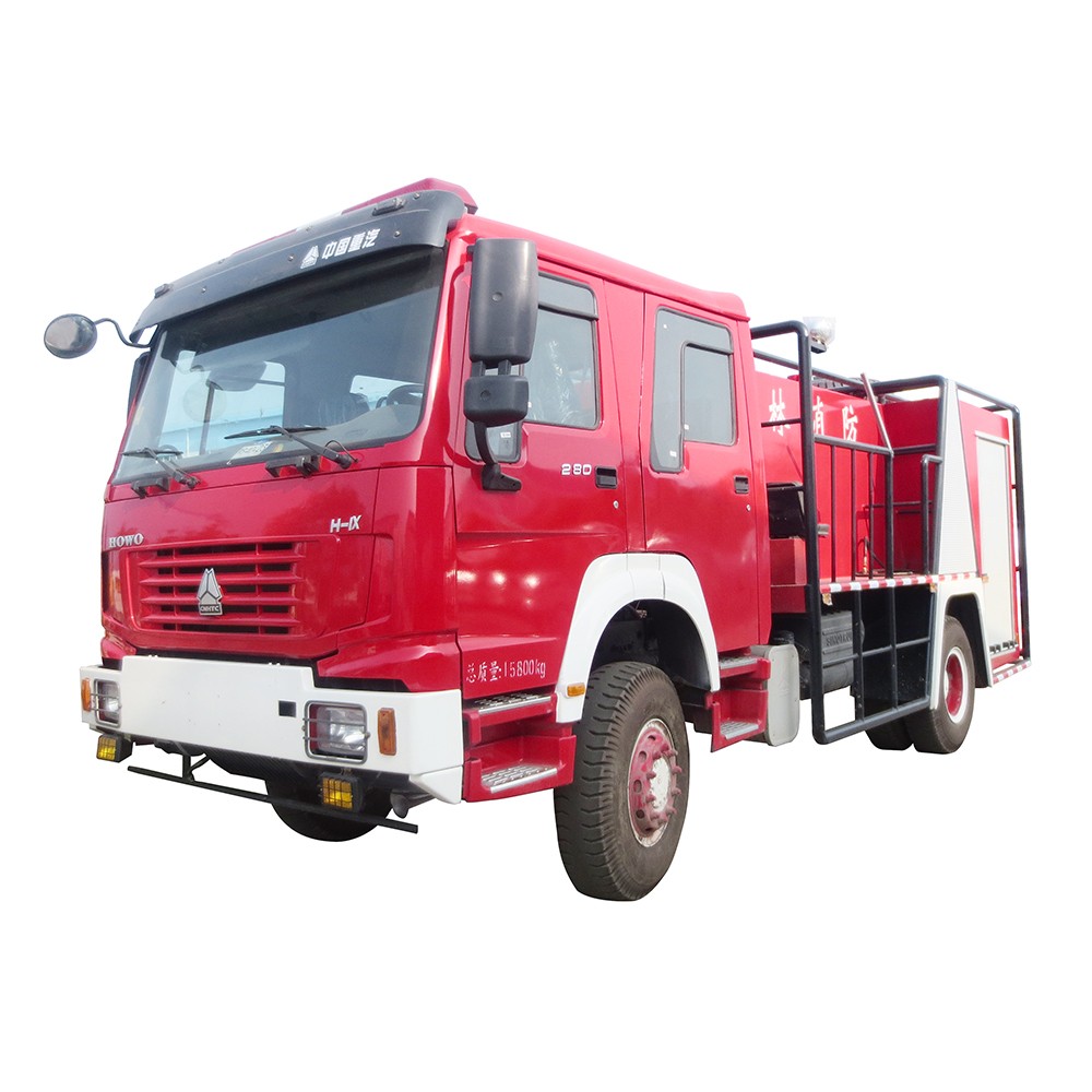 Caminhão de bombeiros florestal Howo 8 Cbm